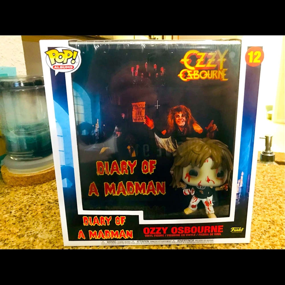 COPY - Ozzy Osbourne diary of a madman brand new Album Funko Pop